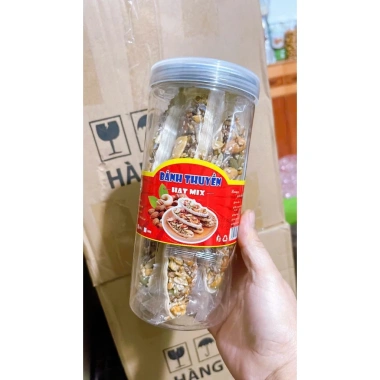 Bánh thuyền mix hạt dinh dưỡng không đường - Đồ ăn vặt healthy giảm cân BTH 83.600₫ Bánh thuyền mix hạt dinh dưỡng không đường - Đồ ăn vặt healthy giảm cân BTH 83.600₫