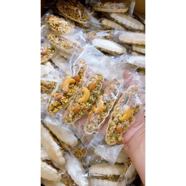 Bánh thuyền mix hạt dinh dưỡng không đường - Đồ ăn vặt healthy giảm cân BTH 83.600₫