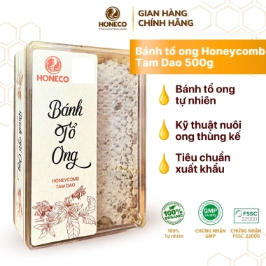 Bánh tổ mật ong HONECO 400g – Mật ong hoa tự nhiên, giá chỉ 150.000 VND