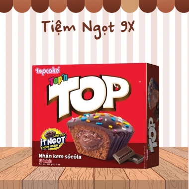 Bánh Top Socola 360g 12 gói - Hàng chính hãng, vị ngọt đậm, giảm 20%, chỉ 96.000 VND 2 Bánh Top Socola 360g 12 gói - Hàng chính hãng, vị ngọt đậm, giảm 20%, chỉ 96.000 VND 2