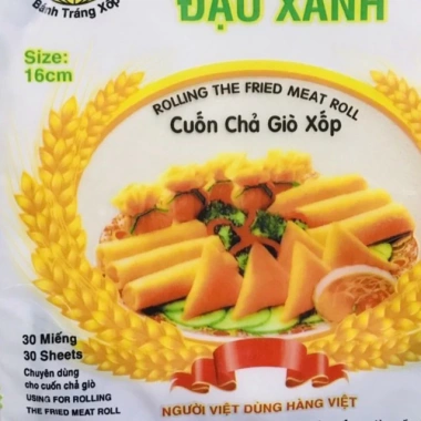 Bánh tráng bò bía đậu xanh 5 gói - Bánh đa nem cuốn chả giò giòn xốp, chỉ 39.900₫ 2 Bánh tráng bò bía đậu xanh 5 gói - Bánh đa nem cuốn chả giò giòn xốp, chỉ 39.900₫ 2