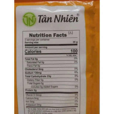 Bánh tráng chả giò Tân Nhiên 100gr - Vỏ ram giòn vàng, nem rán ngon, 15.000 VND 7