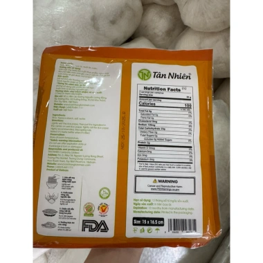 Bánh tráng chả giò Tân Nhiên 2 gói 100gr - Giảm giá 25.000đ (giá gốc 32.500đ)