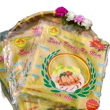 Bánh tráng đa nem đặc sản Xứ Nghệ vàng tươi cuốn chả giò chỉ 32,000đ giảm giá 5