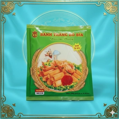 Bánh tráng đậu xanh 30 lá siêu rẻ 7.400đ - Dùng để cuốn nem, chả giò, bò bía 6