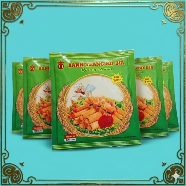Bánh tráng đậu xanh 30 lá siêu rẻ 7.400đ - Dùng để cuốn nem, chả giò, bò bía 8