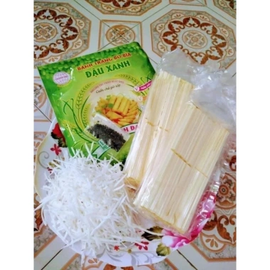 Bánh Tráng Đậu Xanh Bò Bía Cuốn Chả Giò 20-30 Lá Gói Loại 1 Size 16 Giá 7.400đ 5