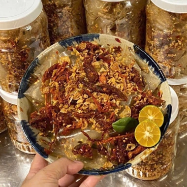 Bánh Tráng Dẻo Bò Tỏi Cay 500gr Hũ - Ăn Vặt Su Xoắn Giảm Giá 109k 4