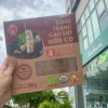 Bánh Tráng Gạo Lứt Hữu Cơ 22cm Bích Chi Xanhsam, Giá 80.000, Thịt Nướng, Cuốn Gỏi 2