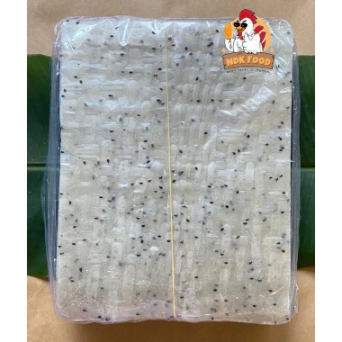 Bánh tráng nhúng nước mè đen Quảng Ngãi 500g - Giá ưu đãi 34.000đ, thơm giòn