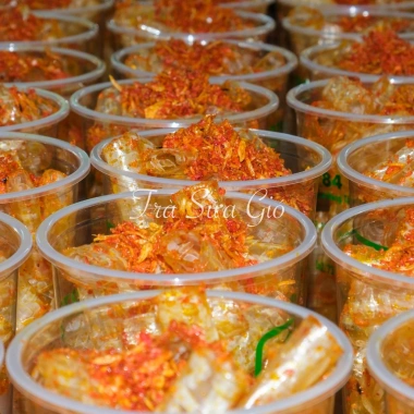 Bánh Tráng Ống Tôm Đặc Biệt Loại 1 - Tép Sấy Tây Ninh, Muối Tôm, Bánh Tráng Gió 15,000 VND (Giá gốc 18,600 VND)