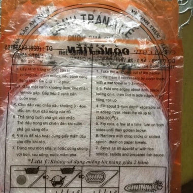 Bánh tráng rế cuốn chả giò 3 xếp – Giòn tan, hương vị truyền thống, chỉ 22.000₫ (giá gốc 28.160₫) 4