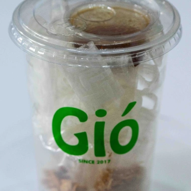 Bánh Tráng Sốt Me Ống Chấm Chua Cay Đậu Phộng Hành Phi Siêu Cuốn - Gió 15k