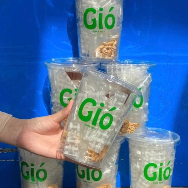 Bánh Tráng Sốt Me Ống Chấm Chua Cay Đậu Phộng Hành Phi Siêu Cuốn - Gió 15k