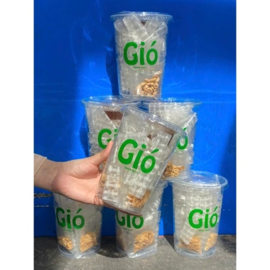 Bánh Tráng Sốt Me Ống Chấm Chua Cay Đậu Phộng Hành Phi Siêu Cuốn - Gió 15k
