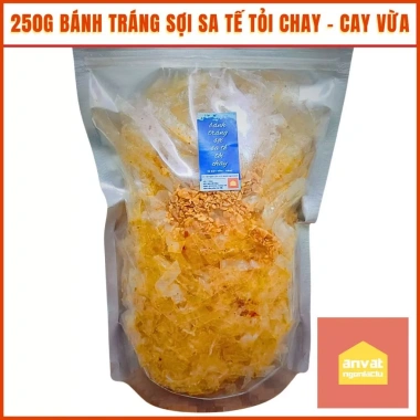 Bánh Tráng Tây Ninh Trộn 250g Vị Mới Hành Phi, Xike, Phô Mai, Muối Tiêu Cay - Ăn Vặt 30k