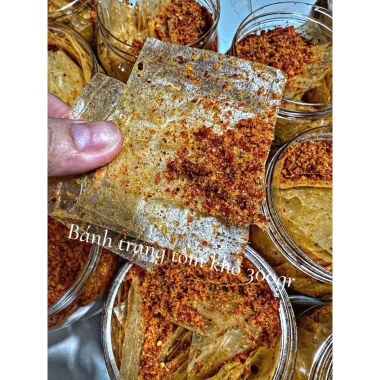Bánh tráng tôm khô 300g - Giòn tan, thơm ngon, giảm giá 95.000đ - Mua ngay 4