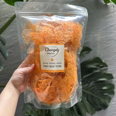 Bánh Tráng Trộn Changdy 250g Vị Phô Mai Tôm - Gói Ăn Liền Ngon, Giá 55.000đ