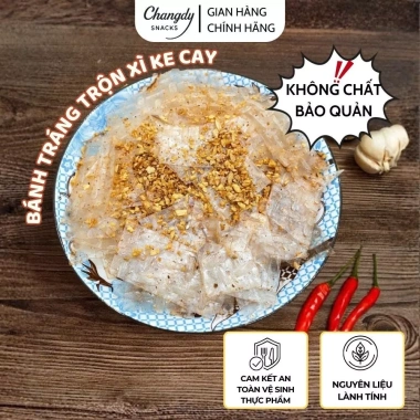 Bánh Tráng Trộn Xì Ke Cay Dẻo Mềm Changdy 250g - Đậm Vị, Tiện Lợi, Giá 55.000 VND