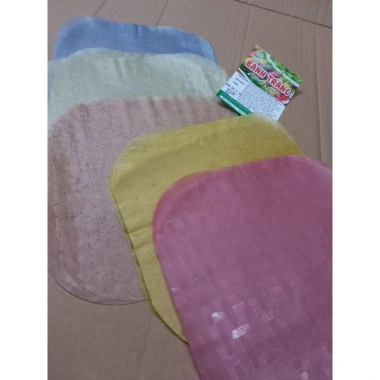 Bánh tráng vuông gạo lứt rau củ ngũ sắc Eatclean 500g - Ăn kiêng, giá chỉ 31.000₫ 2