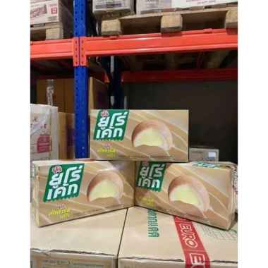 Bánh Trứng Euro Custard Thái Lan 12 Cái 17g Vị Truyền Thống, Mềm, Giá 74.999 VND