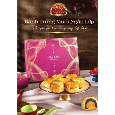 Bánh Trứng Muôi Đậu Đỏ Ngàn Lớp - Bánh Đài Loan, nhiều lớp mềm, vị ngọt, giảm còn 228k