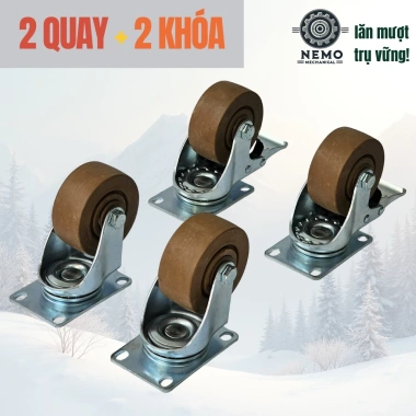 Bánh xe chịu nhiệt 280°C cho lò nướng, lò sấy công nghiệp – Giá 146,115₫ giảm từ 184,105₫ 7 Bánh xe chịu nhiệt 280°C cho lò nướng, lò sấy công nghiệp – Giá 146,115₫ giảm từ 184,105₫ 7