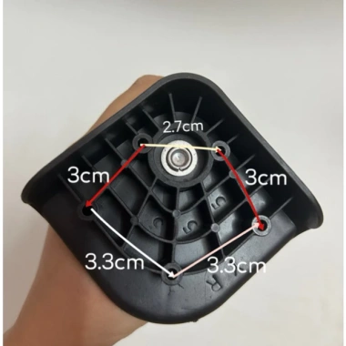 Bánh xe chốt tháo rời cho vali khung nhôm khoá sập - Giá chỉ 58.000₫, giảm mạnh