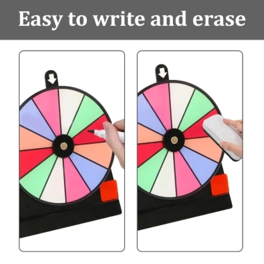 Bánh xe giải thưởng trò chơi may mắn cho tiệc sự kiện: Dễ dàng lắp ráp, Spinner đa năng, giá ưu đãi 205.700 VND 6