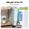Bánh Xe Kéo Đồ Dã Ngoại Gấp Gọn 2-8 Bánh, Xe Đẩy Thu Gọn Kiểu VaLi Tiện Lợi 8