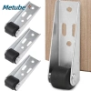 Bánh xe nội thất METUBE - Con lăn im lặng di động, ròng rọc gắn bên hông cho 1/2 chiếc, giá ưu đãi 30.250 VND