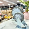 Bánh xe TPR cao su xám quay - Đẩy hàng chịu lực tốt, giá chỉ 36.500₫ 8