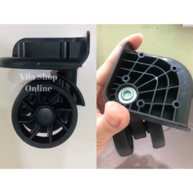 Bánh xe vali xoay 360° khung nhôm BX - Độ bền cao, lắp nhanh, giá chỉ 45.000 VNĐ