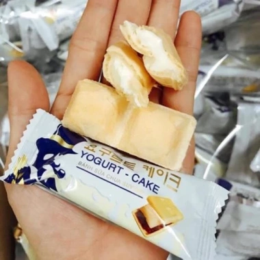 Bánh Xốp Sữa Chua Yogurt Cake 250g Hàng Nội Địa Giá 36.000 VND Ăn Vặt Ngon
