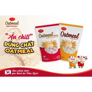 Bánh yến mạch Richy vị ngẫu nhiên 35-40g, túi nhỏ chỉ 25.000, quà tặng không bán 3 Bánh yến mạch Richy vị ngẫu nhiên 35-40g, túi nhỏ chỉ 25.000, quà tặng không bán 3