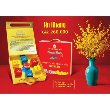 Bánh Yến sào Khánh Hòa Phúc Lộc Thọ - Giá 220.000đ, giảm mạnh, tăng đề kháng 10