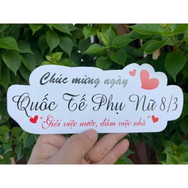 BANNER 8/3 và Valentine XẤP 50 cái - Giá ưu đãi 75.000₫, trang trí lễ tình yêu 5