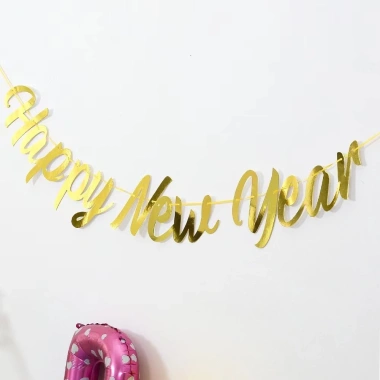 Banner Dây Chữ Happy New Year 2.026 Trang Trí Nhà Cửa Tiệc Tết Giá Ưu Đãi 24k