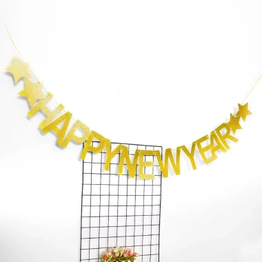 Banner Dây Chữ Happy New Year 2.026 Trang Trí Nhà Cửa Tiệc Tết Giá Ưu Đãi 24k