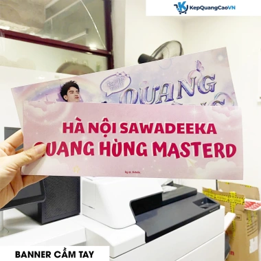 Banner Hand Giấy A4 10x30cm 2 Mặt - In Theo Yêu Cầu, Cùng 1 Thiết Kế, Giá Ưu Đãi 120k 2