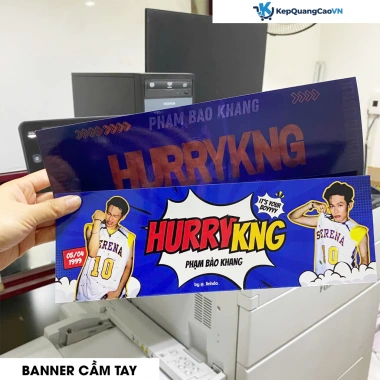 Banner Hand Giấy A4 10x30cm 2 Mặt - In Theo Yêu Cầu, Cùng 1 Thiết Kế, Giá Ưu Đãi 120k 3
