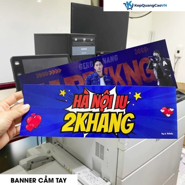 Banner Hand Giấy A4 10x30cm 2 Mặt - In Theo Yêu Cầu, Cùng 1 Thiết Kế, Giá Ưu Đãi 120k 4