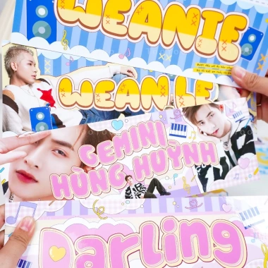 Banner IDOL theo yêu cầu TooYoo BK1.643 - Giá chỉ 50.000 VNĐ, giảm từ 61.500