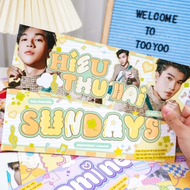 Banner IDOL theo yêu cầu TooYoo BK1.643 - Giá chỉ 50.000 VNĐ, giảm từ 61.500