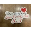 Banner Kaft dày dặn sang trọng chúc mừng sinh nhật 14/2 8/3 20/10 59.000đ 7