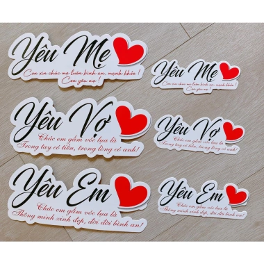 Banner kèm lời chúc ý nghĩa 2 size Set 10 cái giá chỉ 13.229đ, giảm giá