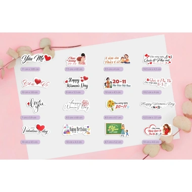 Banner Siêu Mini Trang Trí Bó Hoa In Rõ Nét Nhiều Mẫu Lễ Giá Ưu Đãi 14.210 VND