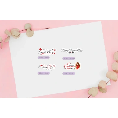 Banner Siêu Mini Trang Trí Bó Hoa In Rõ Nét Nhiều Mẫu Lễ Giá Ưu Đãi 14.210 VND