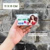 Banner Tag chúc mừng 8-3 size nhỏ 11x5-6.5cm thiết kế xinh, giá ưu đãi 29.000đ 8