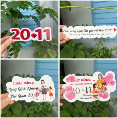 Banner Tag Chúc Mừng 8/3, 20/10, 20/11 và Ngày Nhà Giáo - 20 chiếc, chỉ 23.000₫ 2 Banner Tag Chúc Mừng 8/3, 20/10, 20/11 và Ngày Nhà Giáo - 20 chiếc, chỉ 23.000₫ 2